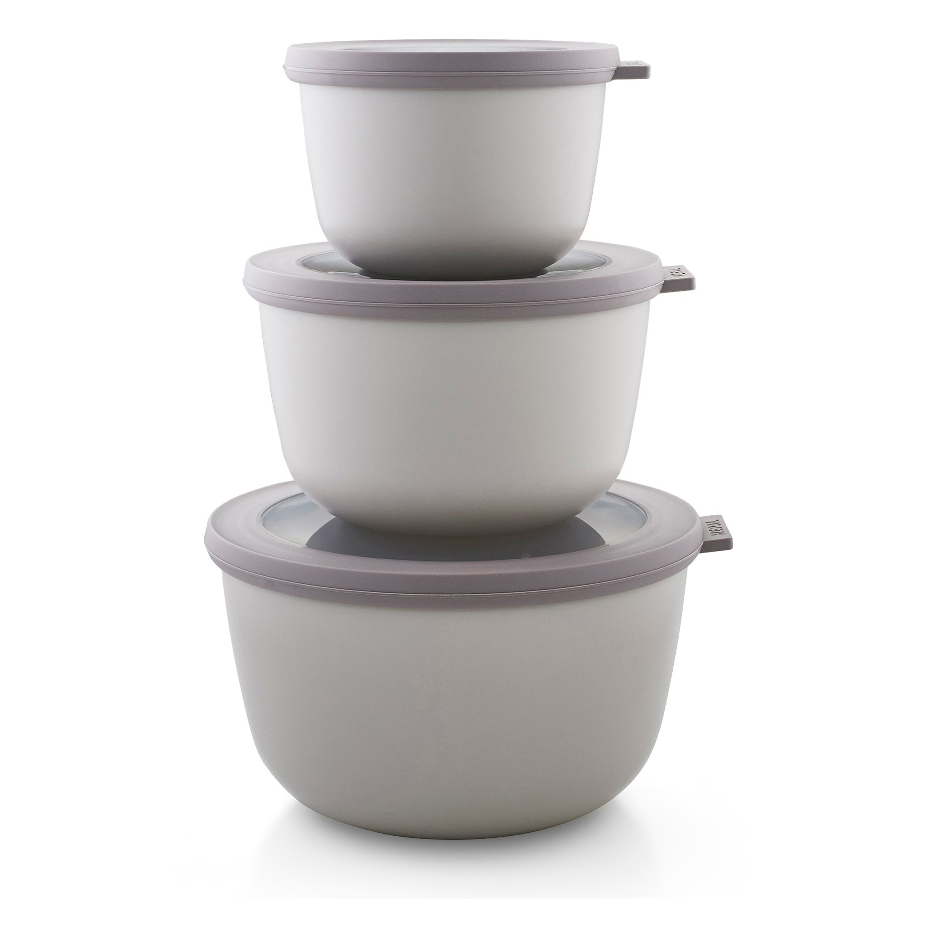 Cirqula skålesæt 3 stk høj nordic white